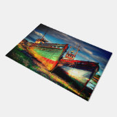 Oude  schepen deurmat (Schuin)