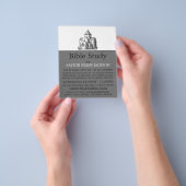 Oude Schetskerk, Christelijke Bijbelklasse Advert. Flyer (Hand)