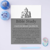 Oude Schetskerk, Christelijke Bijbelklasse Advert. Flyer (Enkel)