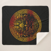 Oude Schild Kunstprint van Zeus Sherpa Deken (Voorkant (horizontaal))