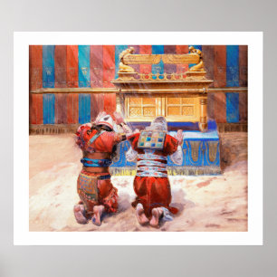 Oude schilderij Testament van James Tissot Poster