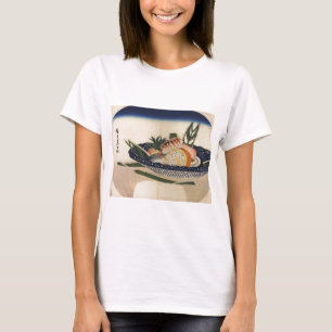 Oude schilderijen van een Bowl van Sushi ongeveer  T-shirt