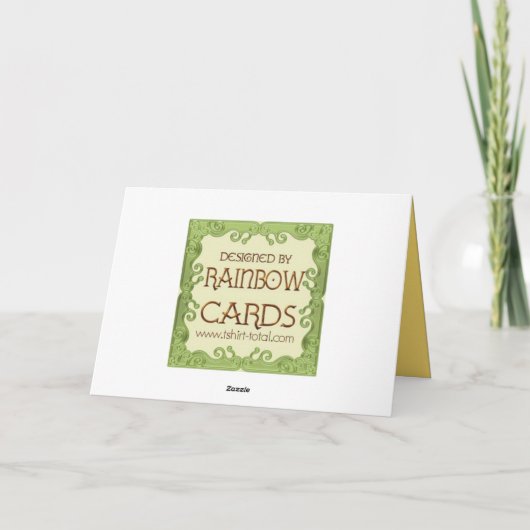 Oude schilders kaart (Achterkant)