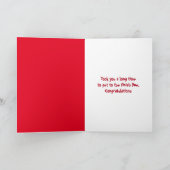 Oude schildklier in rode zonnebrillen kaart (Binnen)