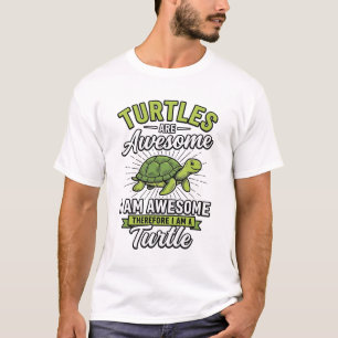 Oude schildpadden zijn geweldig Funny Turtle Shirt