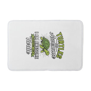 Oude schildpadden zijn geweldig Funny Turtle Shirt Badmat