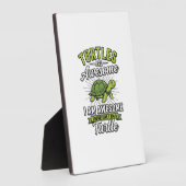 Oude schildpadden zijn geweldig Funny Turtle Shirt Fotoplaat (Zijkant)