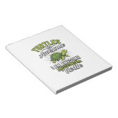 Oude schildpadden zijn geweldig Funny Turtle Shirt Notitieblok (Schuin)