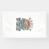 Oude schildpadliefhebber gemakkelijk afgeleid door spandoek (Horizontaal)