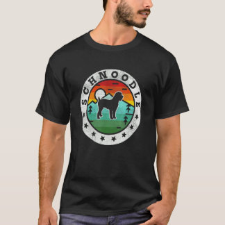 Oude Schnoodle Retro Hond Moeder Vader T-shirt