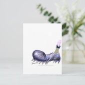 Oude schoen, Tony Fernandes Briefkaart (Staand voorkant)