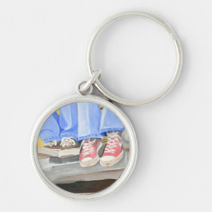 Oude schoenen en Sleutelhanger