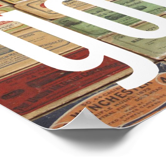 Oude schoenendozen poster (Hoek)