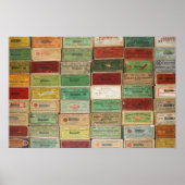 Oude schoenendozen poster (Voorkant)