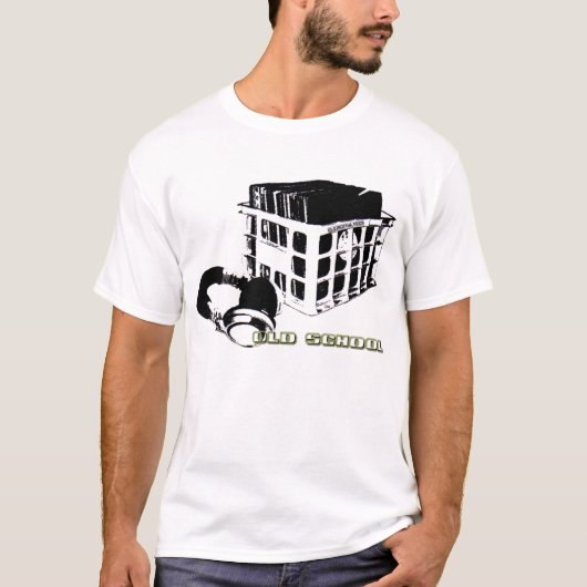 OUDE SCHOOL 3 T-SHIRT (Voorkant)