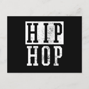 Oude School 90 van de Negentiende Hop Hop Rap Dami Briefkaart