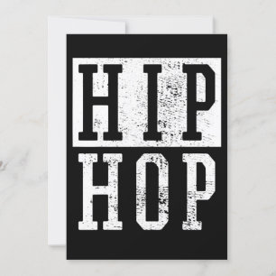 Oude School 90 van de Negentiende Hop Hop Rap Dami Kaart