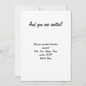 OUDE SCHOOL BBQ GRILL Party 1959: Kleurfoto Kaart (Achterkant)