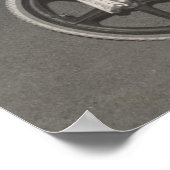 Oude school BMX freestyle rijder, 1986 Poster (Hoek)