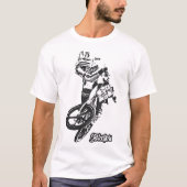 oude school bmx t-shirt (Voorkant)