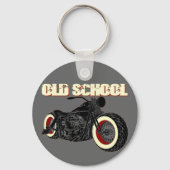 - Oude School Bobber-3 Sleutelhanger (Voorkant)
