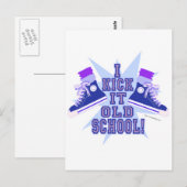 Oude school briefkaart (Voorkant / Achterkant)