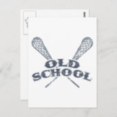 Oude school briefkaart (Voorkant / Achterkant)