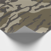 Oude School Camo Eend Jagen Cadeaupapier (Hoek)