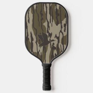 Oude School Camo Eend Jagen Pickleball Paddle