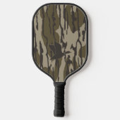 Oude School Camo Eend Jagen Pickleball Paddle (Achterkant)