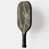 Oude School Camo Eend Jagen Pickleball Paddle (Links)