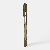 Oude School Camo Eend Jagend Bottomland Camo iPhone Hoesje (Linkerkant)