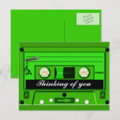 Oude school, Cassette_ Briefkaart (Voorkant / Achterkant)