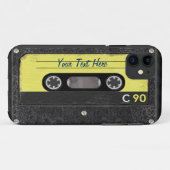Oude School Cassette iPhone 5 Hoesje (Achterkant (horizontaal))