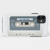 Oude School Cassette iPhone 5 Hoesje (Achterkant (horizontaal))