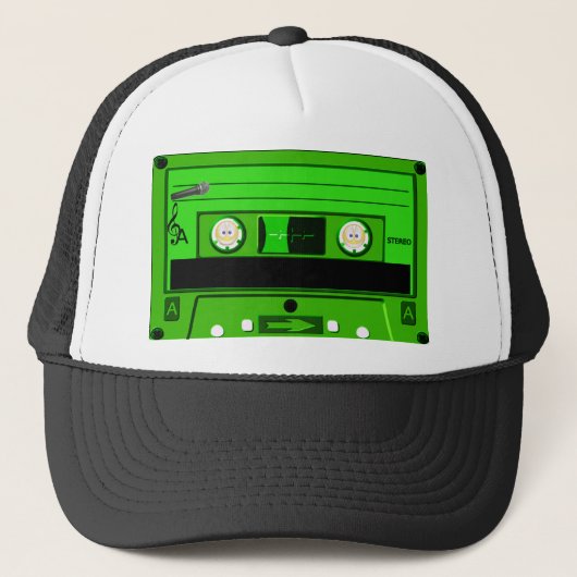 Oude school, Cassette_ Trucker Pet (Voorkant)