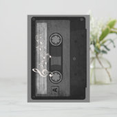 Oude school cassette versleten  kaart (Staand voorkant)