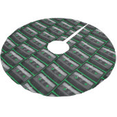 Oude school cassette versleten kerstboom rok (Gekanteld)