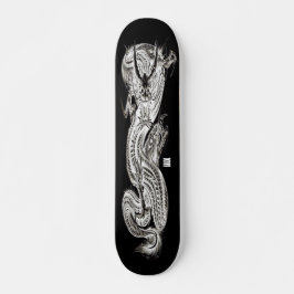 Oude school Chinese dragon XIII Schaats Deck Persoonlijk Skateboard