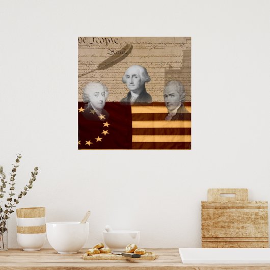 OUDE SCHOOL DIE FATHERS VINDT POSTER (Keuken)