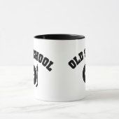 Oude School DJ Platenspeler Mok (Midden)
