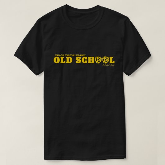 Oude school - een MisterP-Shirt T-shirt (Design voorkant)