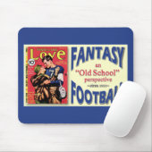 Oude School Fantasy Football Muismat (Met muis)
