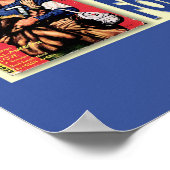 Oude School Fantasy Football Poster (Hoek)