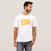 Oude school FMX East logo T-shirt (Voorkant volledig)