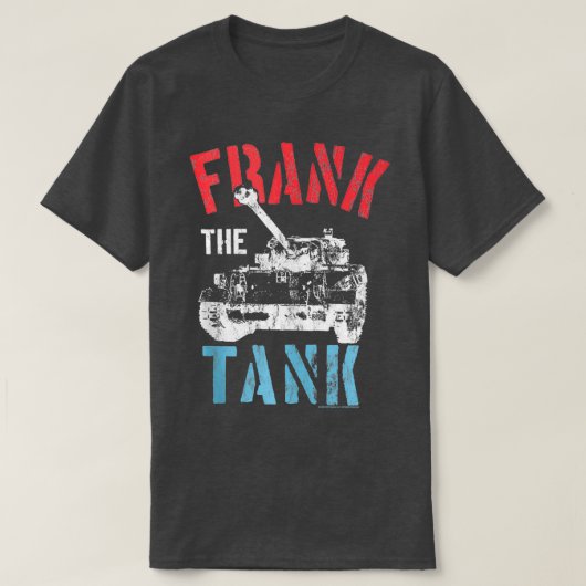 Oude school Frank de tank (Design voorkant)