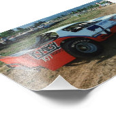 Oude school Gregg Racing Foto Afdruk (Hoek)