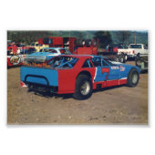 Oude school Gregg Racing Foto Afdruk (Voorkant)