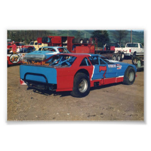 Oude school Gregg Racing Foto Afdruk