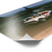 Oude school Gregg Racing Foto Afdruk (Hoek)
